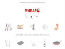 Tablet Screenshot of pennakitchen.com